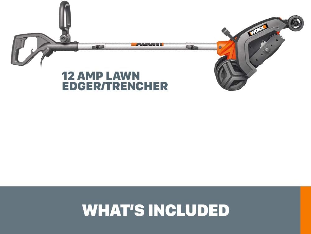 WORX Electric Lawn Edger, 12 Amp 7.5" Trencher for Lawn Landscaping, WG896 - Image 5