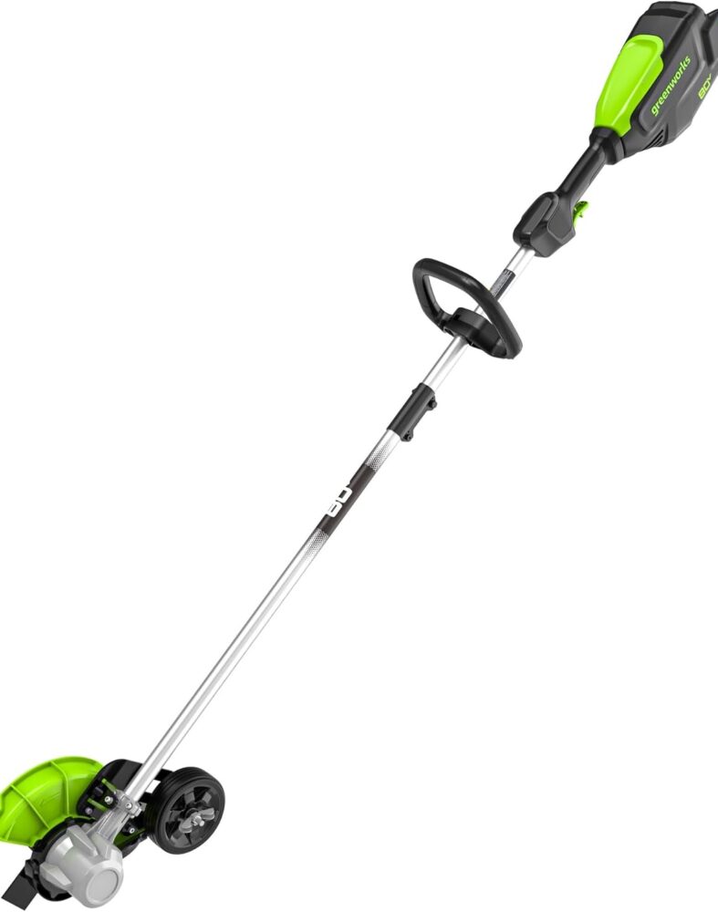 Greenworks 80V 8 in Cordless Electric Lawn Edger, Tool Only