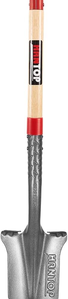 Drain Spade Sharp Shooter Shovel,44 inches for Digging Transplanting