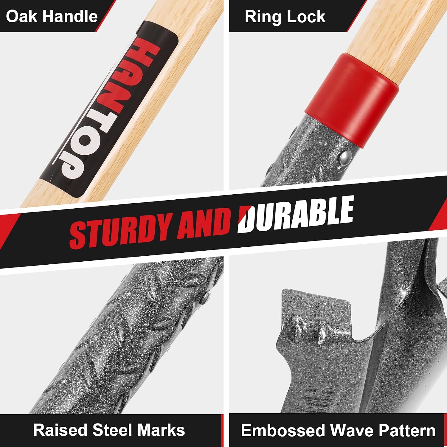 Drain Spade Sharp Shooter Shovel,44 inches for Digging Transplanting - Image 4